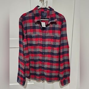 J. Crew Flennel Mens L